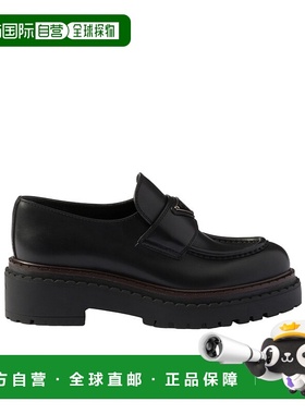 香港直邮Prada 徽标乐福鞋 1D246MZO3FG055普拉达厚底单鞋