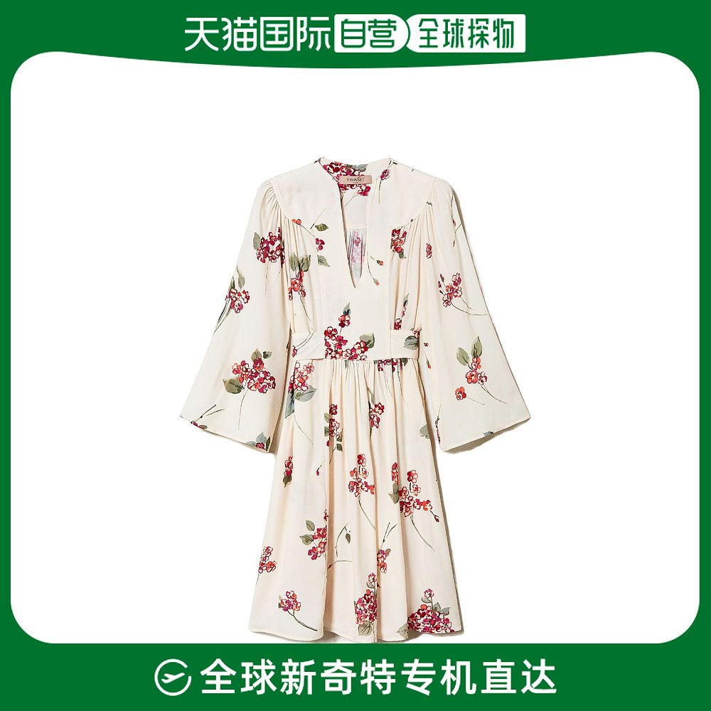 香港直邮Twin-Set 碎花短款连衣裙 231TP2702