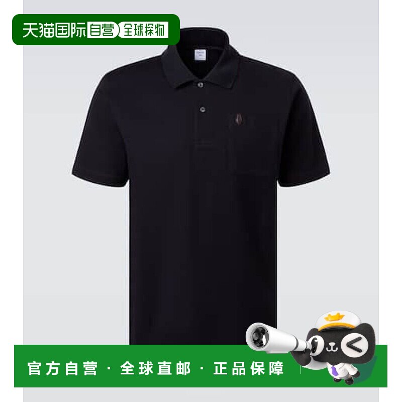 香港直邮Berluti 伯尔鲁帝 男士 棉质Polo衫 blue蓝色 舒适时尚