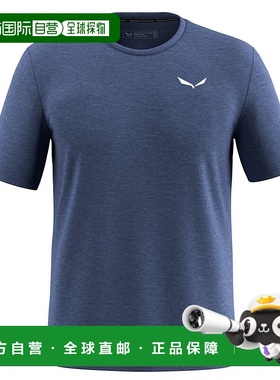 自营欧洲直邮Salewa沙乐华 Eagle Minilogo 美利奴羊毛男款T恤