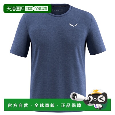 自营欧洲直邮Salewa沙乐华 Eagle Minilogo 美利奴羊毛男款T恤
