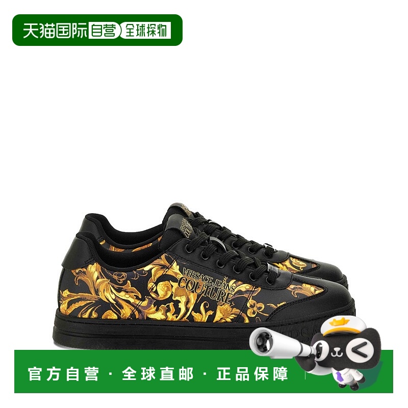 1h可退 欧洲直邮versace 男士 时尚休闲鞋范思哲运动鞋