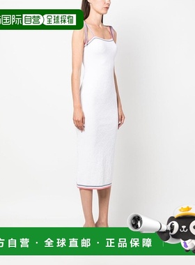 香港直邮Fendi 芬迪 女士 无袖连衣裙 FZDB45ANZE露背条纹
