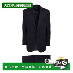 杰尼亚 舒适时尚 男士 blue蓝色 西服 香港直邮zegna