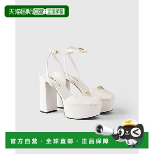 2025 凉鞋 纳帕皮革坡跟高跟鞋 单鞋 普拉达 女鞋 欧洲直邮PRADA