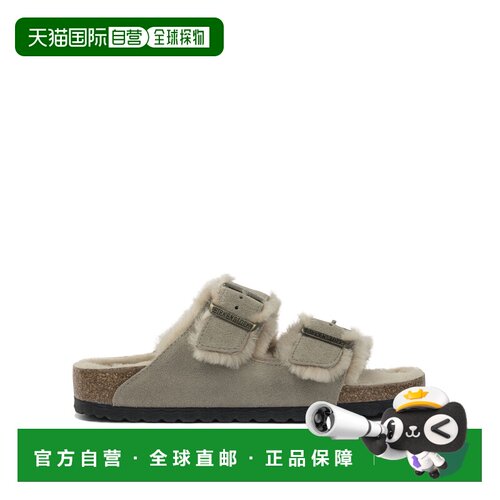 1h可退 欧洲直邮BIRKENSTOCK 女士拖鞋 1028293DTAUPE AW2025 灰