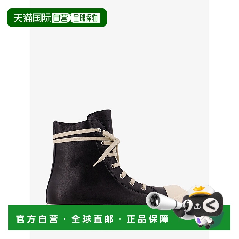 1h可退 香港直邮rick owens 瑞克 欧文斯 男士 繫帶運動鞋 RU01F2