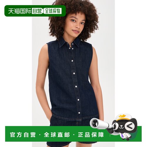 1h可退 美国直邮7 For All Mankind 赛文 弗奥曼德 女士 无袖衬衫