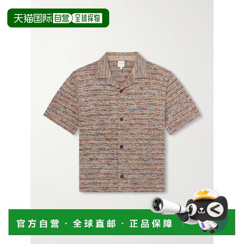 美国直邮PaulSmith保罗 史密斯Camp-Collar男士毛【付后1h可退】