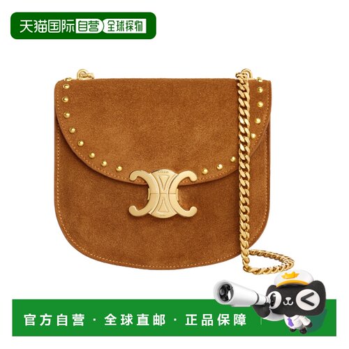 1h可退 香港直邮CELINE 女士斜挎包 110973FDQ18PE AW2023 棕色 C