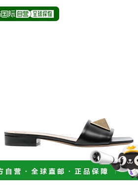 【99新未使用】香港直邮Valentino 徽标拖鞋 2W2S0FX6CYI女鞋凉鞋