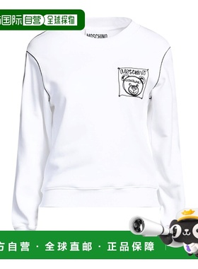 香港直邮Moschino 莫斯奇诺 女士 卫衣 white白色 舒适时尚