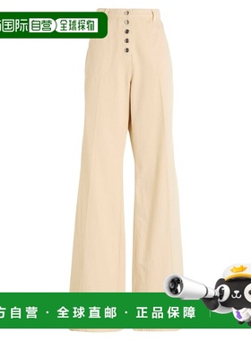 1h可退 香港直邮Etro 艾特罗 女士 休闲长裤 beige米色 舒适时尚
