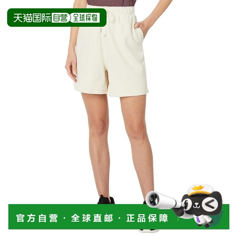 1h可退 香港直邮New Balance  女士 运动毛圈布短裤,运动服/休闲服装,运动长裤,淘宝优惠券,粉丝福利购,淘宝优惠卷