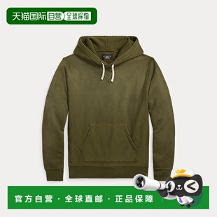 自营欧洲直邮RALPH LAUREN拉夫劳伦 RRL成衣染色连帽衫卫衣纯棉