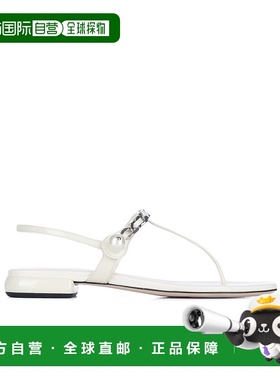 香港直邮Miu Miu 夹趾凉鞋 5Y142E069F010正品时尚舒适百搭外穿