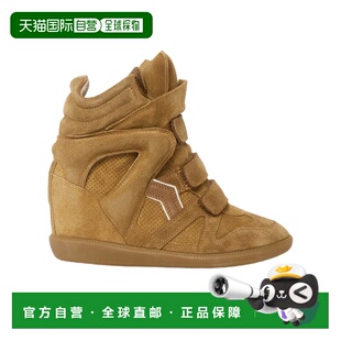 1h可退 香港直邮Isabel Marant Bekett 坡跟运动鞋 BK0010FAD1E11