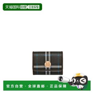 1h可退 香港直邮Burberry 巴宝莉 女士 Small Check Folding 钱包