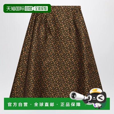 欧洲直邮PRADA 女士半身裙 P199IHOOO6258F0161 AW2026 绿色