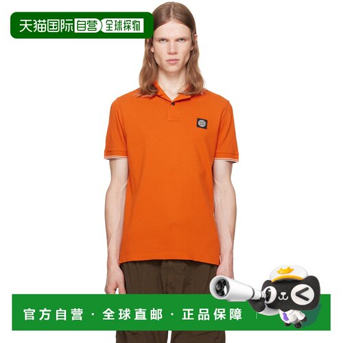 香港直邮Stone Island 石头岛 男士 橙色 2200010 Organic Cotton