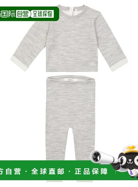 1h可退 香港直邮Bonpoint 婴儿 Thai and pants 羊毛针织高端套装