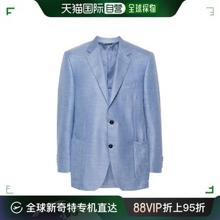男士 香港直邮Canali CU0442721288 康钠丽 西装 外套 单排扣长袖