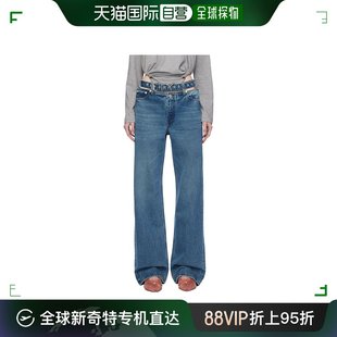 女士 Y型腰带牛仔长裤 PROJECT 香港直邮Y JEAN40S25EvergreenVnt