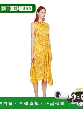 香港直邮Acne Studios 无袖印花连衣裙 A20651