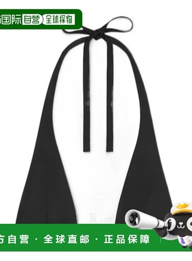 香港直邮Versace 挂脖比基尼上衣 10181271A12917三角系带性感