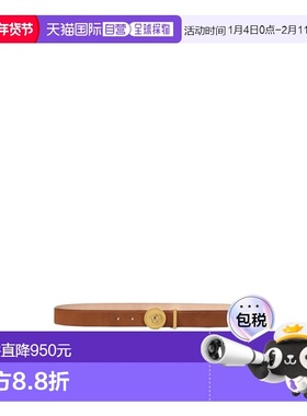 香港直邮Versace Medusa Biggie磨砂皮腰带 10037601A166611NF2V