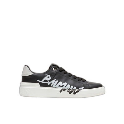 香港直邮Balmain 徽标印花休闲运动鞋男鞋 BM1VI288LBAL