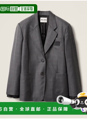 1h可退 香港直邮Miu Miu 缪缪 女士 GIACCHE 外套 MH1927SQA116E6