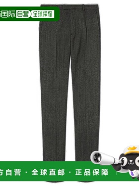 1h可退 香港直邮Gucci 古驰 男士 人字纹长裤 850333Z7AXE