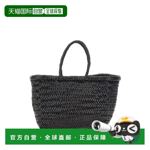 香港直邮DRAGON DIFFUSION 女士 黑色小牛皮手袋 DGS68811BLACK