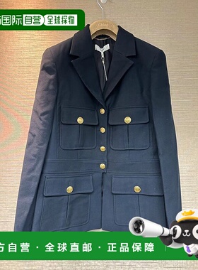 香港直邮Chloe 长袖休闲夹克 C24AVE32042外套女装