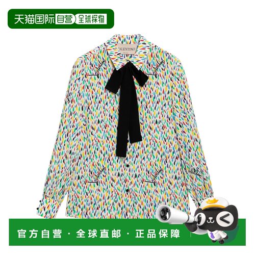 1h可退 香港直邮VALENTINO 女士衬衫 BAB8M6AE8CVT AW2026 花色
