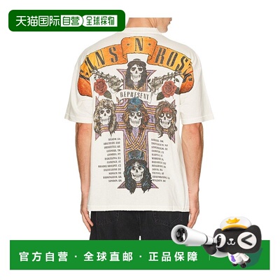 香港直邮Represent 男士 x Guns N' Roses Tour T恤 MLM100757