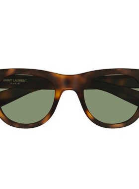 1h可退 香港直邮Saint Laurent 圣罗兰 女士 Eyewear 圆框太阳镜