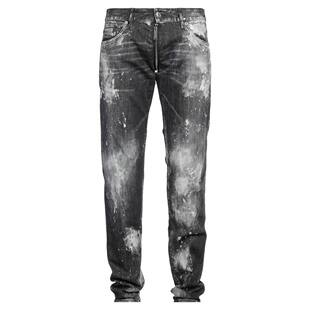 舒适时尚 香港直邮Dsquared2 black黑色 牛仔长裤 二次方 男士