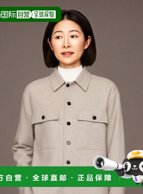 香港直邮Jil Sander 长袖纽扣衬衫 J40DL0124-J40119