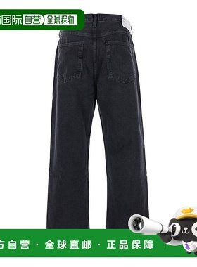 1h可退 香港直邮AGOLDE 男士 '90's' 黑色5口袋棉质牛仔裤 A64211