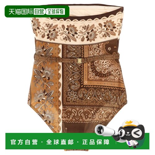 香港直邮ZIMMERMANN 女士泳装  AW2025棕色 4619WSS252CHCBAN泳衣