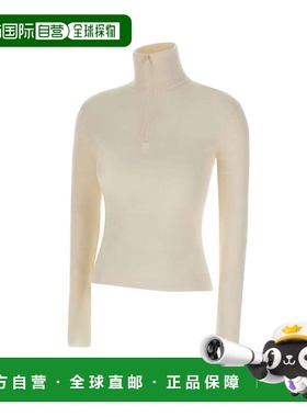 1h可退 香港直邮Courreges 女士 白色毛线衫 325MPU247FI0071WHIT