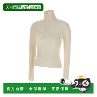 白色毛线衫 女士 325MPU247FI0071WHIT 香港直邮Courreges 1h可退
