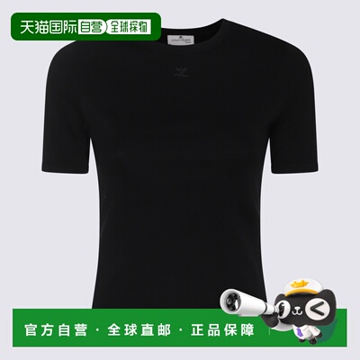 1h可退 香港直邮COURREGES 女士T恤 125JTS017JS02039999 SS2025