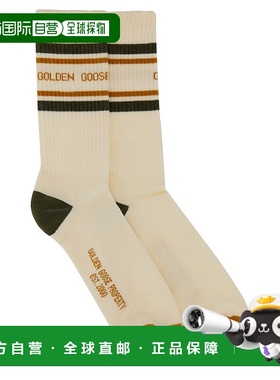1h可退 香港直邮GOLDEN GOOSE 女士 條紋羅紋針織襪 GUP00883P002