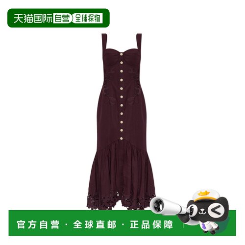 香港直邮SELF-PORTRAIT 女士连衣裙 PF26038MBU0BURGUNDY AW2026