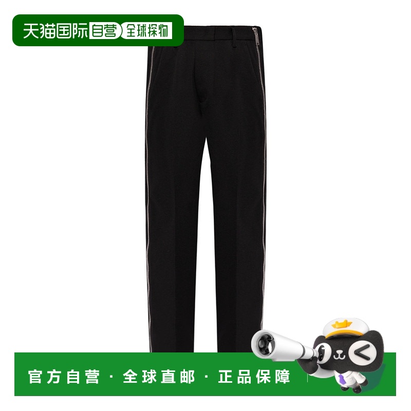 1小时内可退 香港直邮Dsquared2 二次方 女士 腰带环休闲裤 S75KB