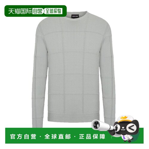 1h可退 香港直邮Giorgio Armani 圆领套衫 3HSMA2SMA2Z