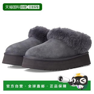 1h可退 香港直邮Ugg 女士 Tazzelle 拖鞋 black黑色 舒适时尚